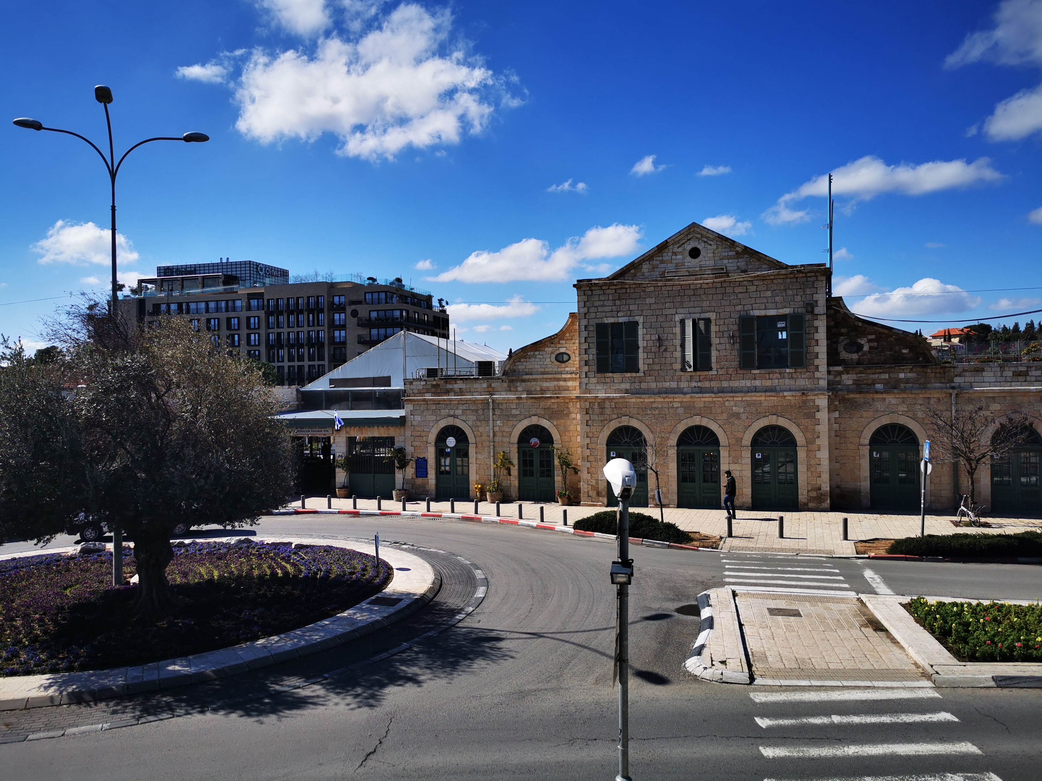 The First Station Jerusalem front